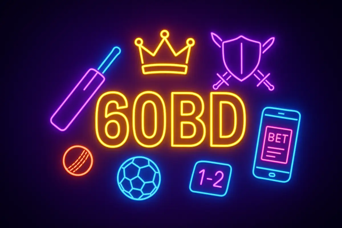 60BD (BD 60BD Games) sports Betting app cricket and football odds on a phone